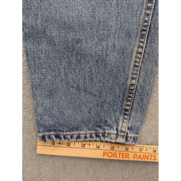 Vintage Levi's 550 Jeans Womens 10 Short Blue Relaxed Fit Tapered Leg Denim Y2K - Picture 7 of 15